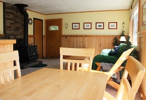 dining area and main living area