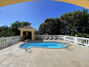Pool deck
