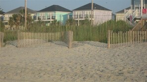 View from beach, 100 yd walk. Portobello II (listing #1)
