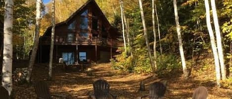 View of the Lodge from Lake side!