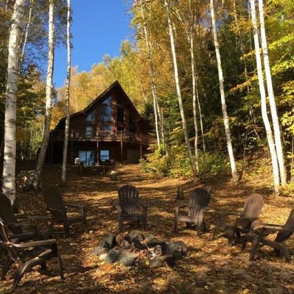 View of the Lodge from Lake side!