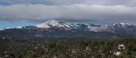 Sierra Blanca from the Upper Deck of our Home