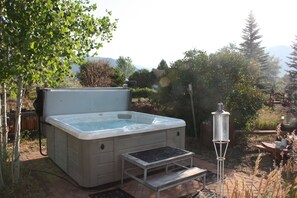 And of course, The Hot Tub, private and ready for up to five family or friends!
