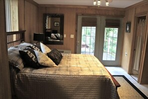 Our second floor bedroom has a large deck, perfect for entertaining.