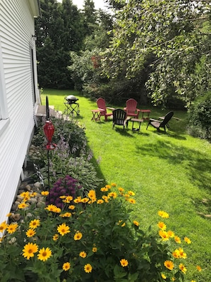 Backyard access.