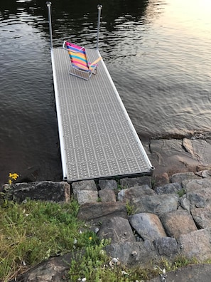 Access to private dock for swimming, kayaking, etc.