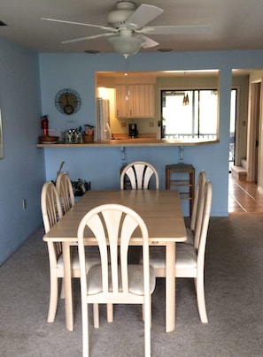 Dining Room with Ceiling Fan