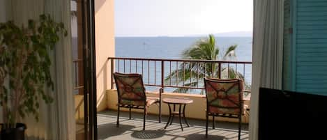 Enjoy commanding ocean views from the 6th floor living room and large lanai