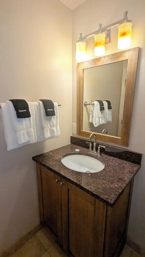 Master bathroom vanity