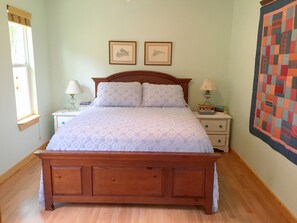 Private bedroom with queen bed