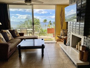 Living room and view