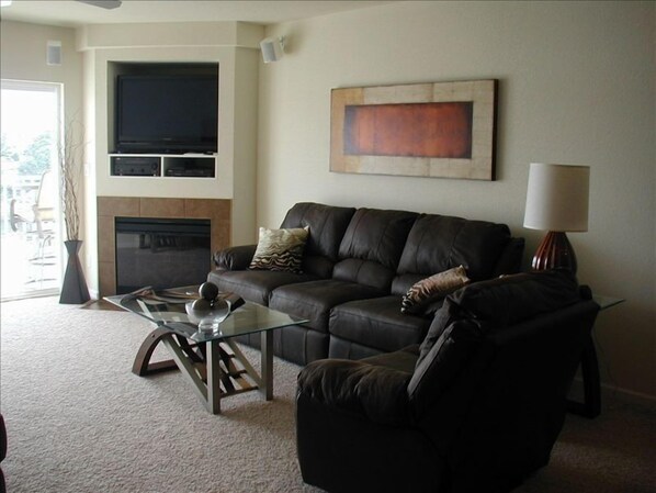 Living Room with Lake View