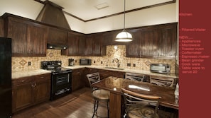 Kitchen - New Appliances , Granite Counters, Seats 4