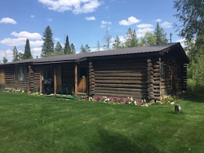 Cabin in the summer.