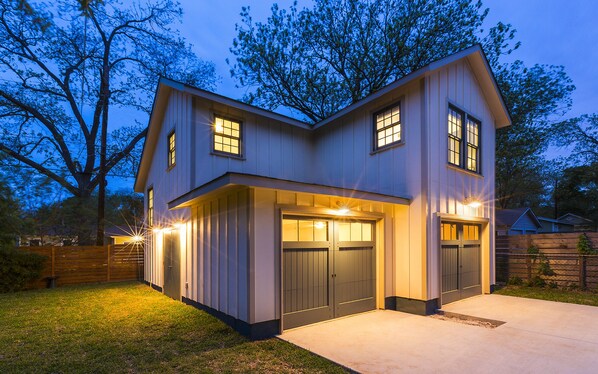 Craftsman Style Garage Apartment in Central Austin.