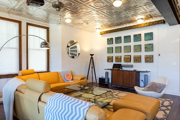 bright, open space to relax and recuperate