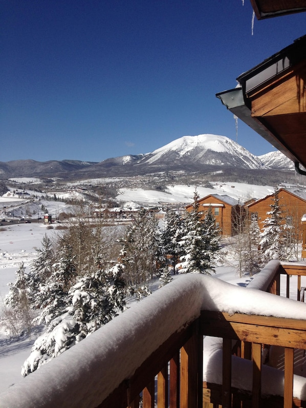 View of Buffalo Mt from our deck