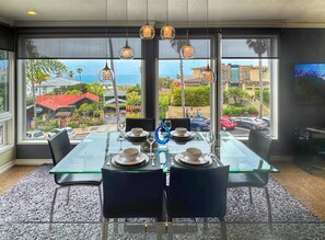 Enjoy the ocean views while you dine!