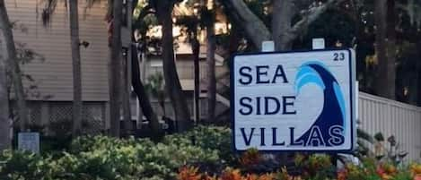 Entrance to Sea Side Villas