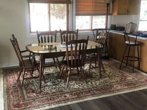 Dining area.