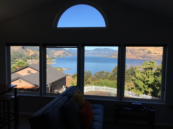 Stunning views from the living area