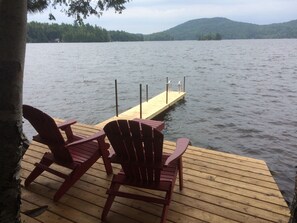 The view out to Chapel Island