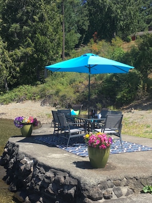 Table at Beach