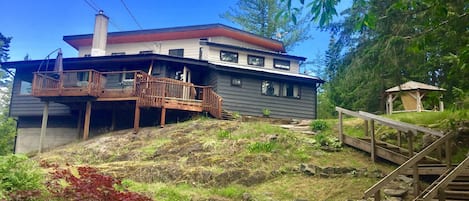 View of the home from the parking area