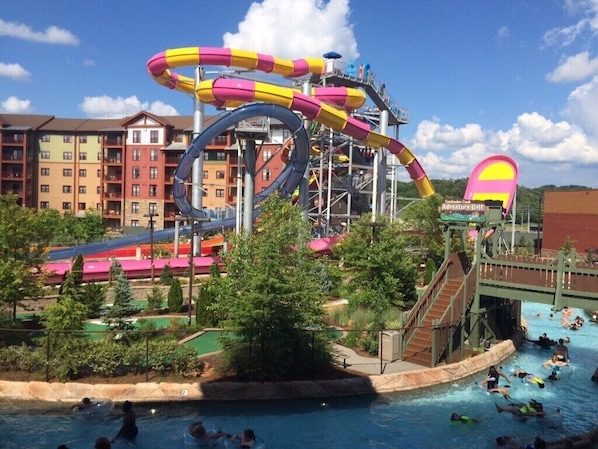 Waterpark and lazy river are a resort highlight!