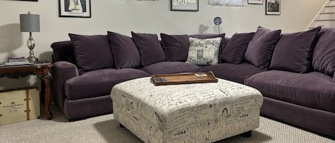 Comfortable large couch