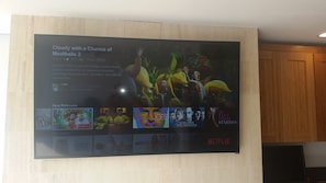 70 inch smart TV with WiFi, Netflix, HD Cable, etc...