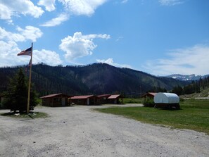 Yes we even have a covered wagon on property!