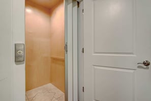 Elevator to all three floors