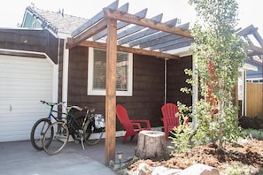 Garage to store your bikes & gear