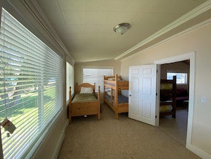 Upstairs Bedroom 1- Twin and Bunkbed