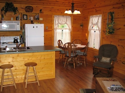 Cozy Cabin in the North Georgia Mountains - We are open and it's beautiful here!