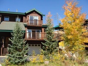 Front view of Townhome