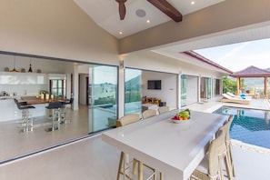 3 bedrooms seaview villa Koh Samui-Lamai