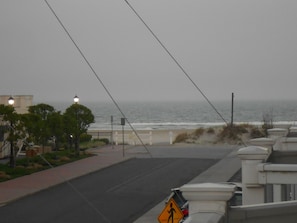 evening view from kitchen balcony