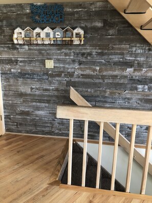 Entrance to open concept first floor plan 