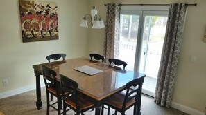 Plenty room for family and friends at the table