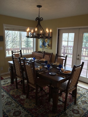 Family dining room.