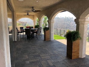 Upper Deck outside of Master and Family Room