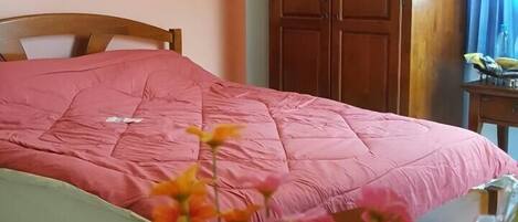 Bedding comforts in all hosting rooms