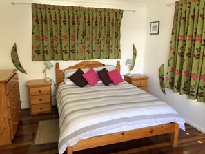 Parents retreat upstairs. Queen sized bed with ensuite and own lounge