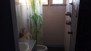 #HB dedicates each room with ho shower bath toilet supplied w quality toiletries