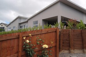 House from driveway
