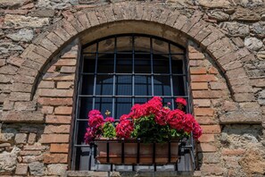 Dettaglio della casa in pietra