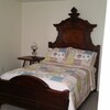 Victorian Room: second floor double bed