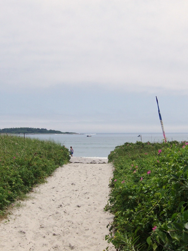 Not the view from the house. This is our Public Access point to the Beach